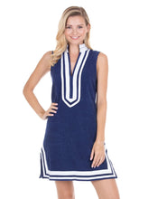Load image into Gallery viewer, Sleeveless Terry Tunic [Essential Navy-517-C-MN20]
