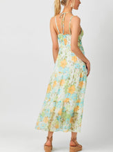 Load image into Gallery viewer, Print Long Tiered Dress [Pistachio-60487]
